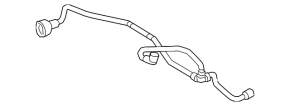Furtun de răcire inferior pentru BMW i3 14-17 BEV