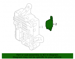 STOP SIGNAL MODULE RELAY Kia Forte 4d 14-18