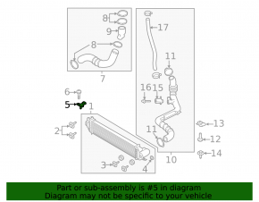 Датчик наддува Ford Escape mk3 13-19 1.5Т 1.6T 2.0T MAP sensor