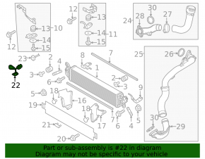 Провод датчика давления наддува Mazda CX-9 16-23