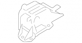 Подушка двигателя левая Hyundai Accent 18-23 1.6