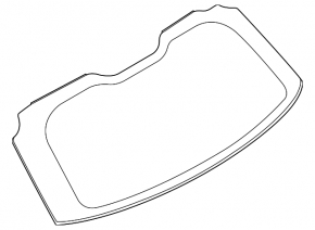 Lunetă fumurie Land Rover Range Rover Velar 18-23