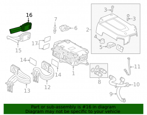 Battery Cable Chevrolet Volt 11-15