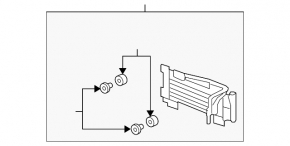 Radiatorul de răcire a transmisiei automate pentru Acura MDX 07-13
