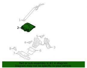 Chassis Brain Box Volvo XC40 19-26