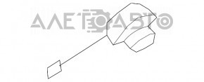 Крышка заливной горловины бензобака Subaru b9 Tribeca