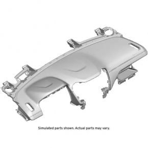 Торпедо передняя панель без AIRBAG GMC Terrain 18-23 черная