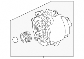 Генератор Porsche Cayenne 958 11-17 3.6