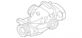Задний дифференциал редуктор BMW 4 F32/33/36 14-20 AWD, 430iX