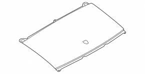 Acoperiș metalic pentru Audi A3 22-26 cu trapă