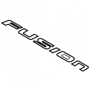 Эмблема надпись FUSION крышки багажника Ford Fusion mk5 13-18
