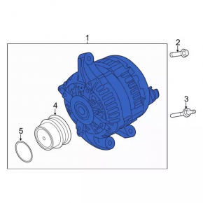 Генератор Ford Edge 15-18 2.0T
