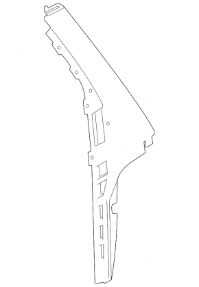 Ornamente ușă, lateral, spate, dreapta, Land Rover Range Rover Sport 15-22 spate