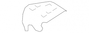 Scut termic tobă spate dreapta pentru Land Rover Range Rover Velar 18-20 2.0T