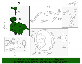 Rezervorul de combustibil pentru Chevrolet Malibu 13-15