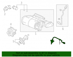 Лямбда-зонд первый Honda Accord 18-22 2.0T