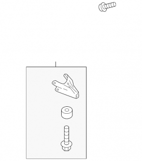 Suport motor stânga pentru pernă Audi A6 C7 16-18 restilizat 2.0 AWD