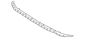 Buză bară față BMW X1 F48 2016-2022. Carcasă și ornament bară