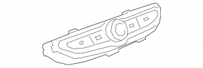 Панель управления Chevrolet Equinox 23-24