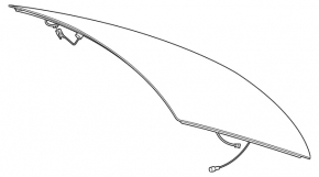Стекло заднее Mercedes A-class V177 19-22