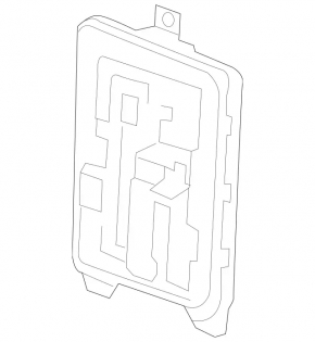 Body Control Module BCM Mercedes C-class W205 15-21 в багажнике