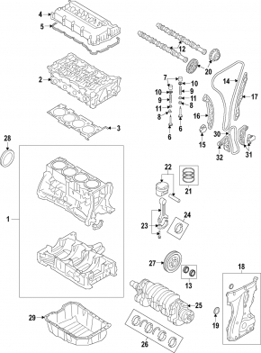 Шатун Mitsubishi Outlander Sport ASX 11-21 2.0