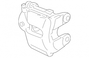 Суппорт передний правый BMW 1 E82 08-13 3.0T N51 N52