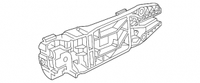 Механизм ручки двери передней левой VW Passat b7 12-15 USA