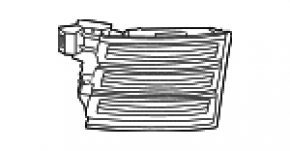 Grilă radiator stânga Nissan Kicks 25-26