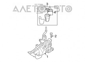 Шифтер КПП Mazda3 MPS 09-13