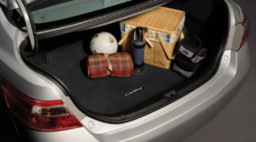 Covoraș portbagaj Toyota Camry v40 hybrid, material cauciucat, negru