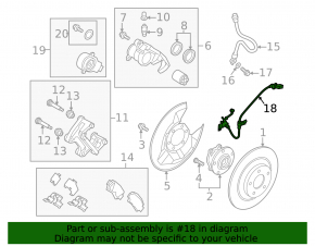 Датчик ABS задний левый Mazda CX-50 23-26