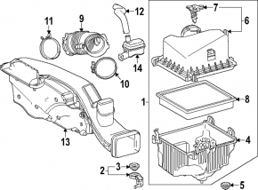 Rezonatorul Lexus ES250 20-