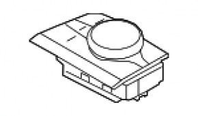 Monitor de control al spălătorului de parbriz cu joystick LHD mare pentru BMW i4 22-24