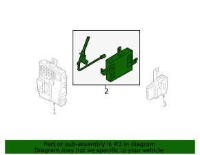 Immobilizer Control Module Hyundai Sonata 11-12
