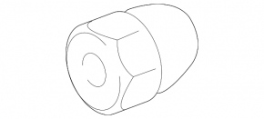 Гайка колесная d21 M14x1.5 GMC Terrain 10-17 тип 1