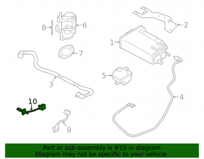 Лямбда-зонд второй Subaru Forester 14-18 SJ 2.0