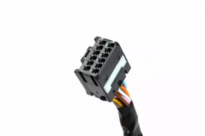 Зеркало боковое правое в сборе Chevrolet Bolt 17-1912 пинов, черн с хром молдингом, с камерой, поворотник, BSM