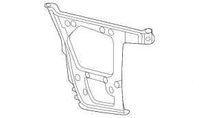 Suport bara spate dreapta pentru Audi Q7 20-26