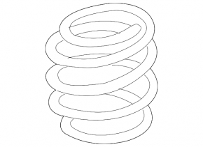 Пружина передняя левая Hyundai Veloster 12-17