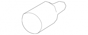 Отбойник капота левый Ford Fusion mk5 13-20 малый