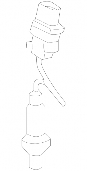 Лямбда-зонд первый Lincoln MKC 15-16 2.3T