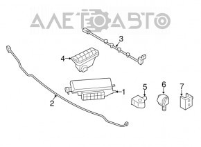 Педаль газа BMW X7 G07 19-26