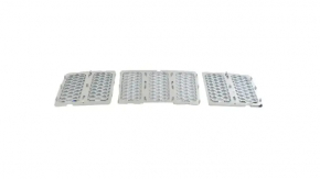 Решетка радиатора Jeep Grand Cherokee WK2 14-16 соты хром