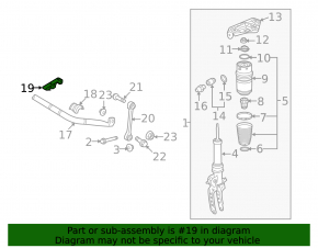 Скоба крепления переднего стабилизатора левая Audi Q7 4L 10-15