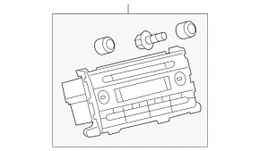 Головное устройство Toyota Sienna 11-14
