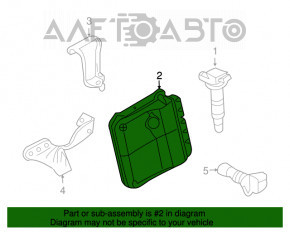 Блок ECU компьютер двигателя Toyota Rav4 2.4 06-09