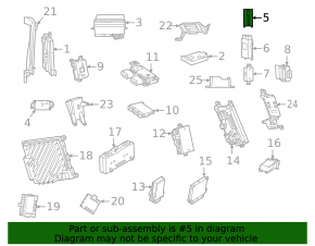 Unitate de control al încălzirii climatizate pentru Mercedes X167 GLS 450 580 20-26
