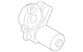 Motor etrier spate stânga Ford Edge 15-24