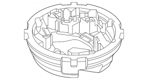Пенопласт под инструмент Volvo XC40 19-26 под запаску